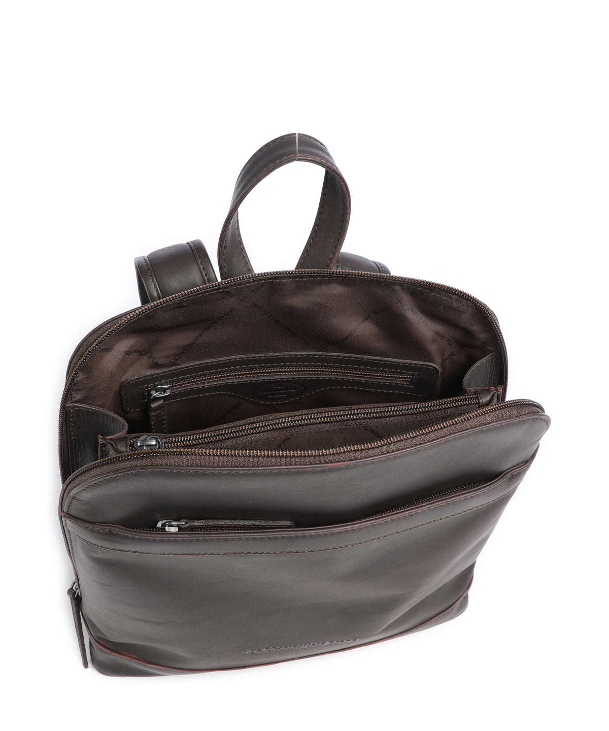 The Chesterfield Brand Wax Pull Up Cow Tigris Backpack brown