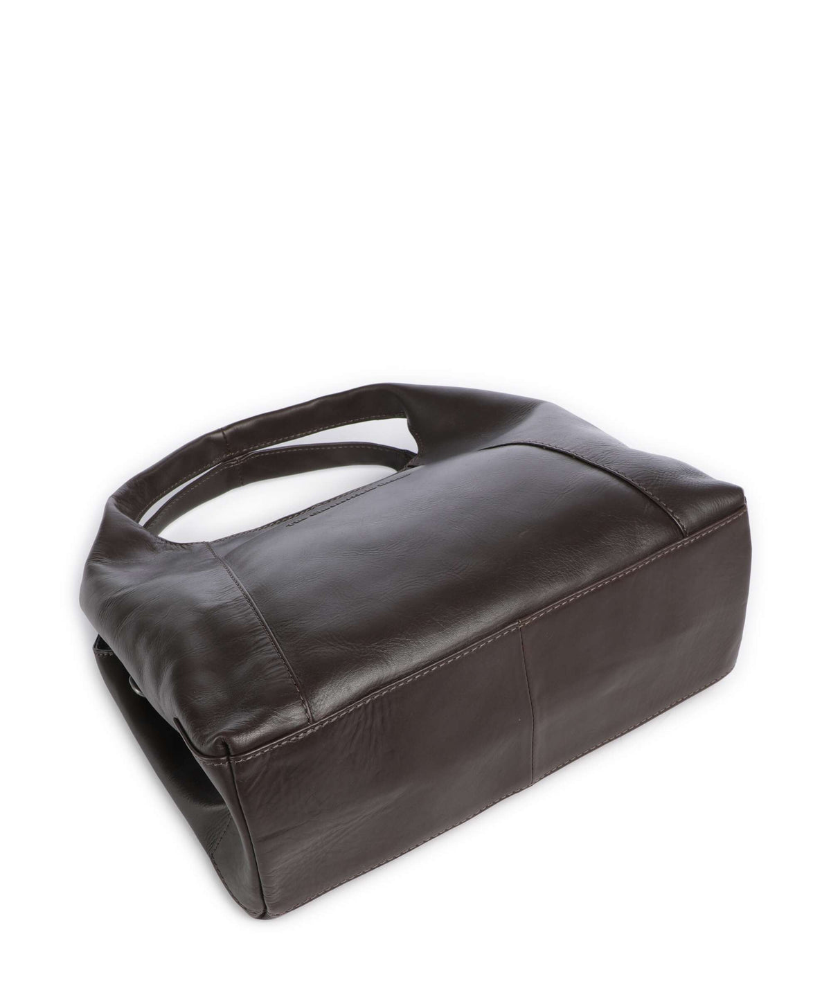 The Chesterfield Brand Wax Pull Up Cow Salina Handbag brown