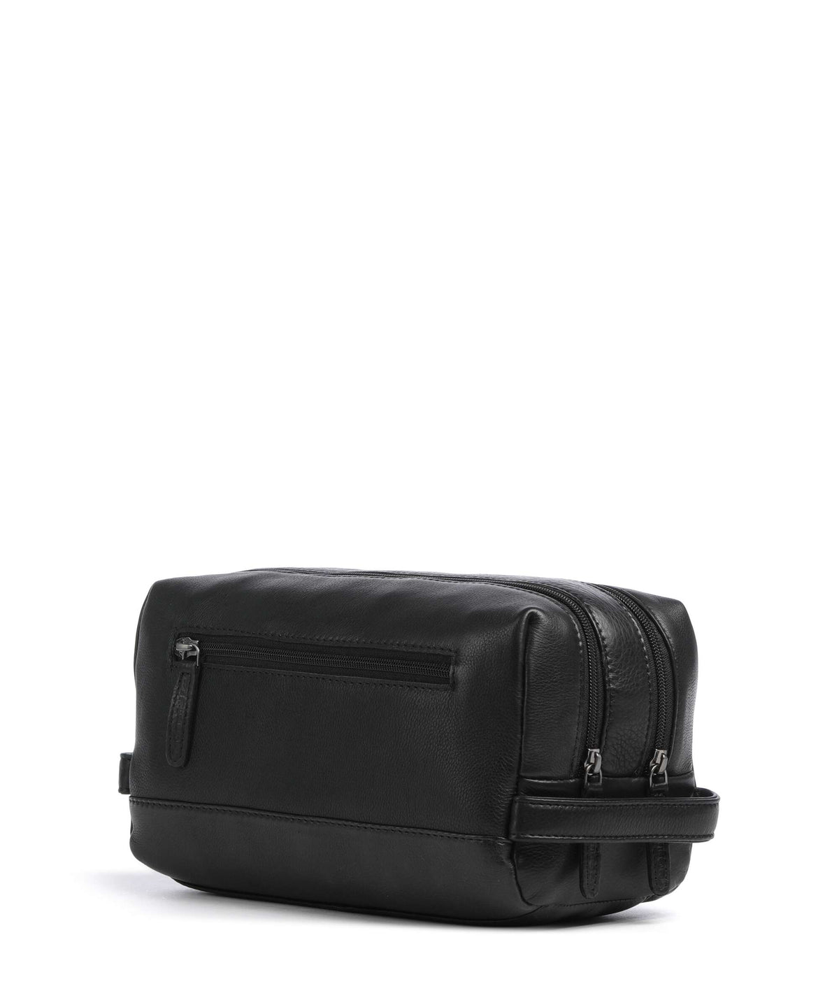 The Chesterfield Brand Wax Pull Up Cow Montelaro Cosmetic bag black