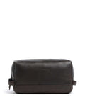 The Chesterfield Brand Wax Pull Up Cow Montelaro Cosmetic bag brown