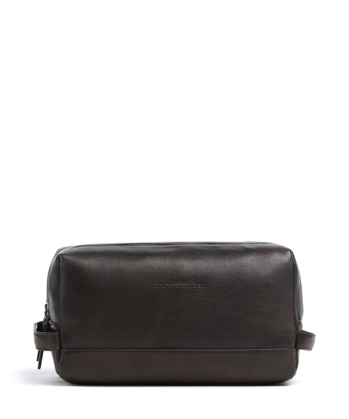 The Chesterfield Brand Wax Pull Up Cow Montelaro Cosmetic bag brown