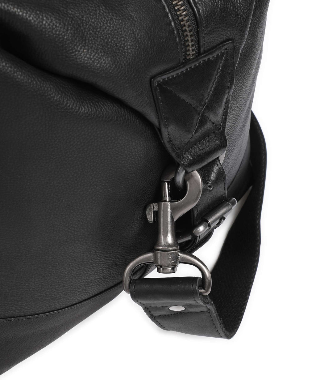 The Chesterfield Brand Wax Pull Up Cow Amaris Weekend bag black