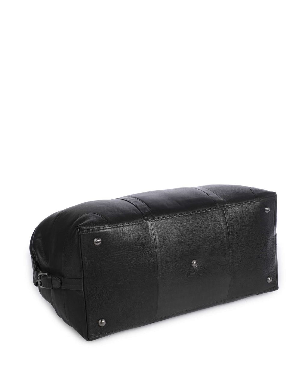 The Chesterfield Brand Wax Pull Up Cow Amaris Weekend bag black