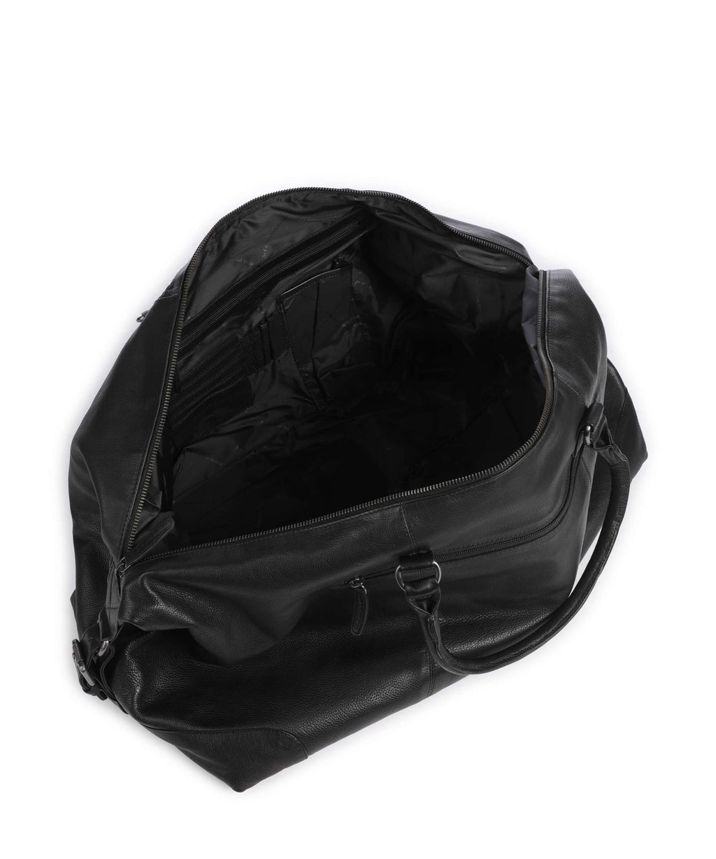 The Chesterfield Brand Wax Pull Up Cow Amaris Weekend bag black