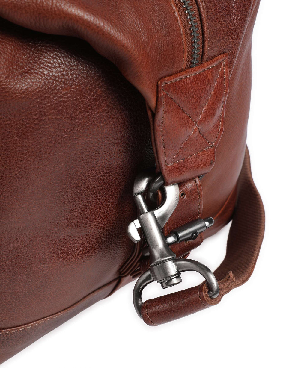 The Chesterfield Brand Wax Pull Up Cow Amaris Weekend bag cognac