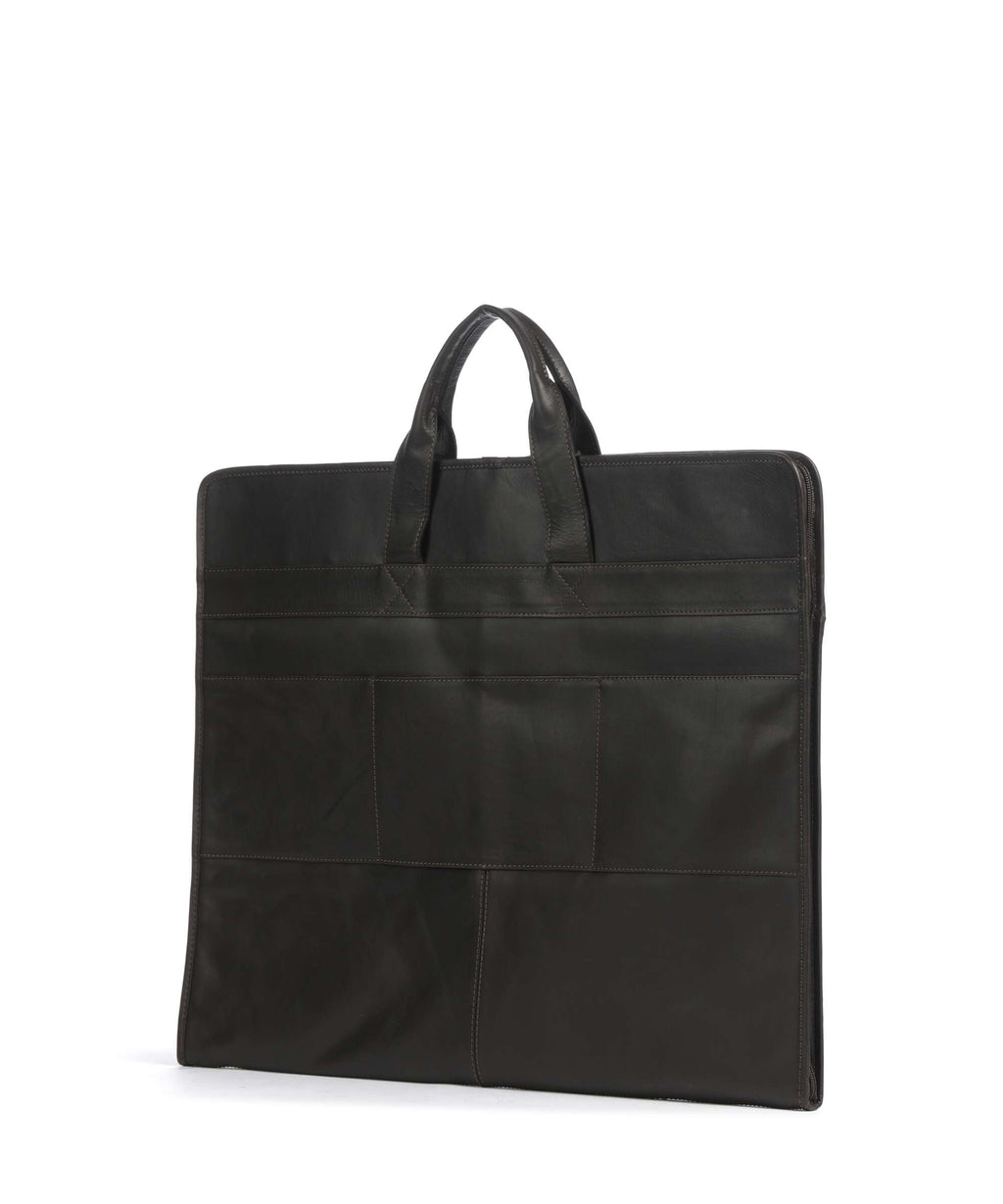 The Chesterfield Brand Wax Pull Up Cow Carson Garment bag brown