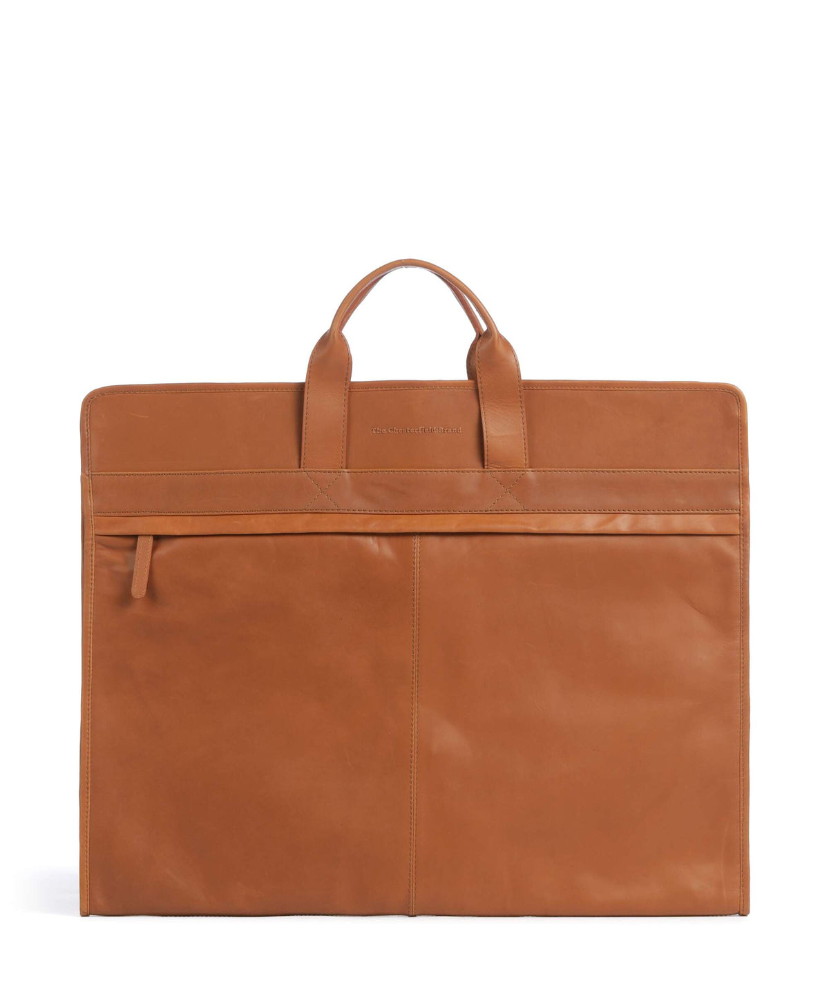 The Chesterfield Brand Wax Pull Up Cow Carson Garment bag cognac