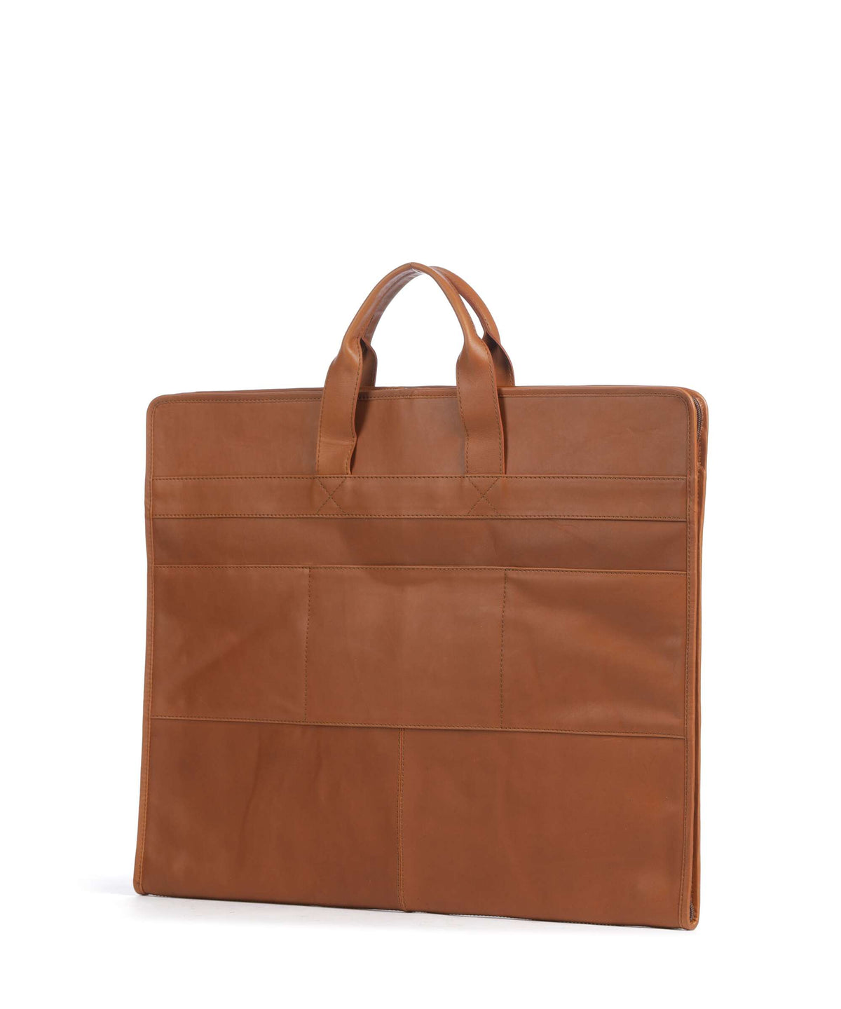 The Chesterfield Brand Wax Pull Up Cow Carson Garment bag cognac
