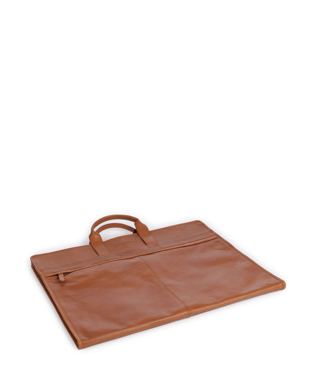 The Chesterfield Brand Wax Pull Up Cow Carson Garment bag cognac