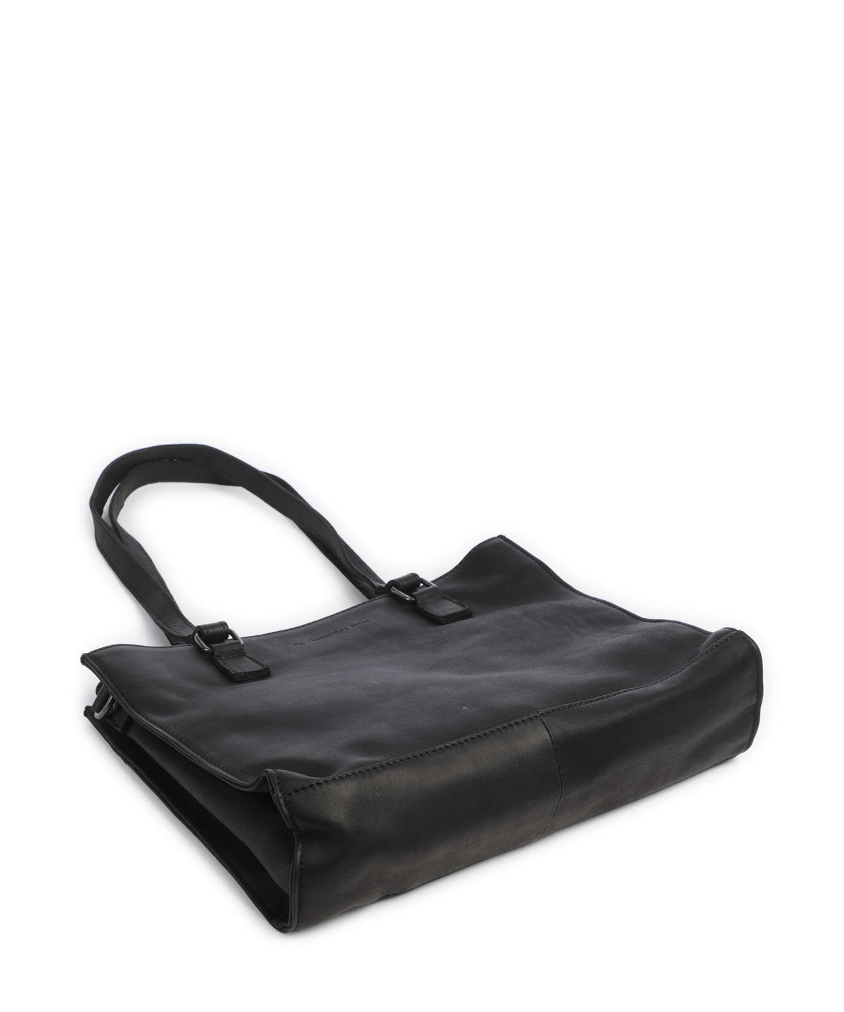 The Chesterfield Brand Wax Pull Up Cow Ellsworth Tote bag black