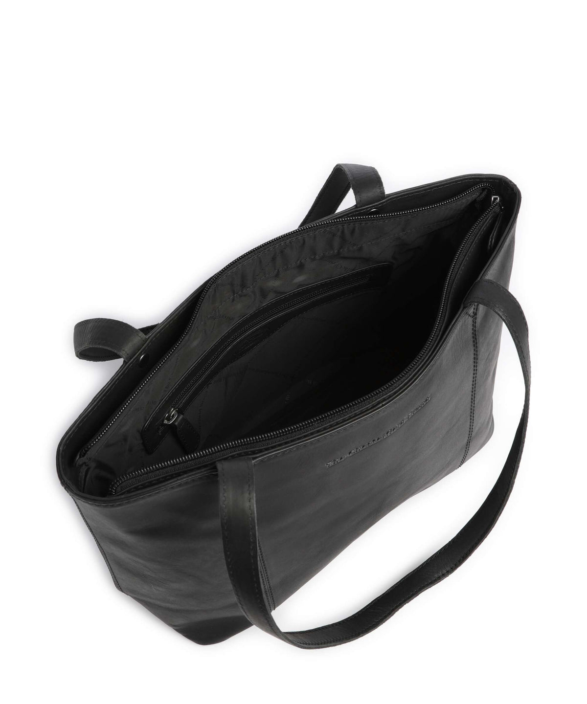 The Chesterfield Brand Wax Pull Up Cow Anira Tote bag black