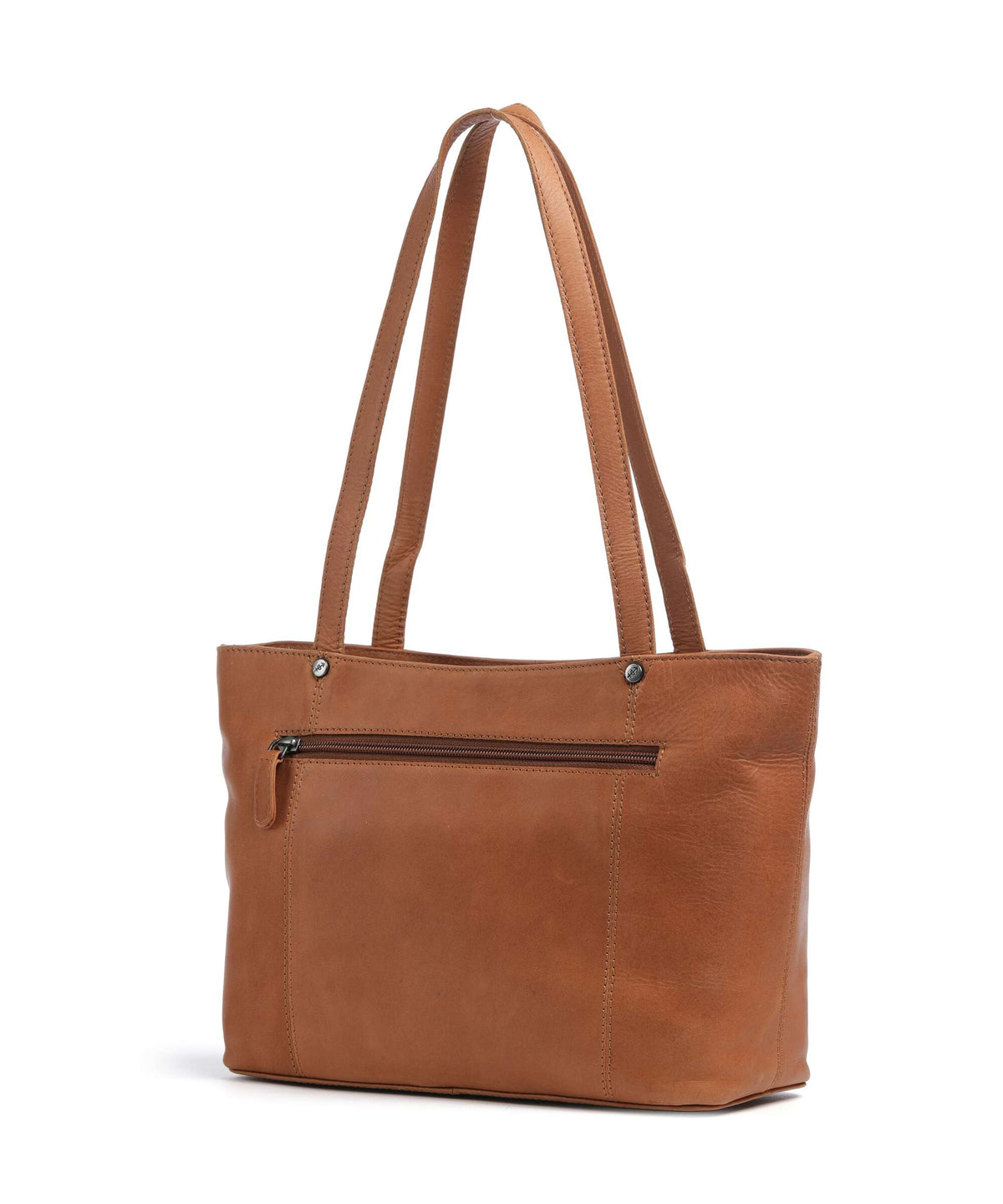 The Chesterfield Brand Wax Pull Up Cow Anira Tote bag cognac