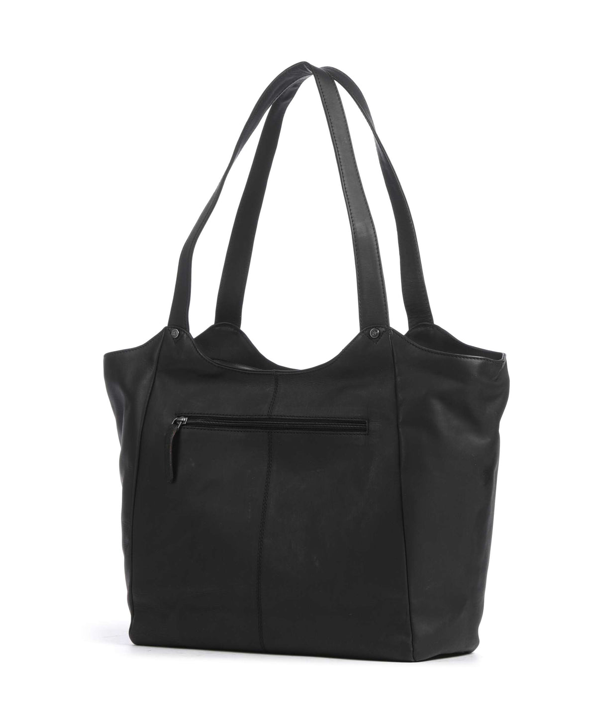 The Chesterfield Brand Wax Pull Up Cow Mireya Tote bag black