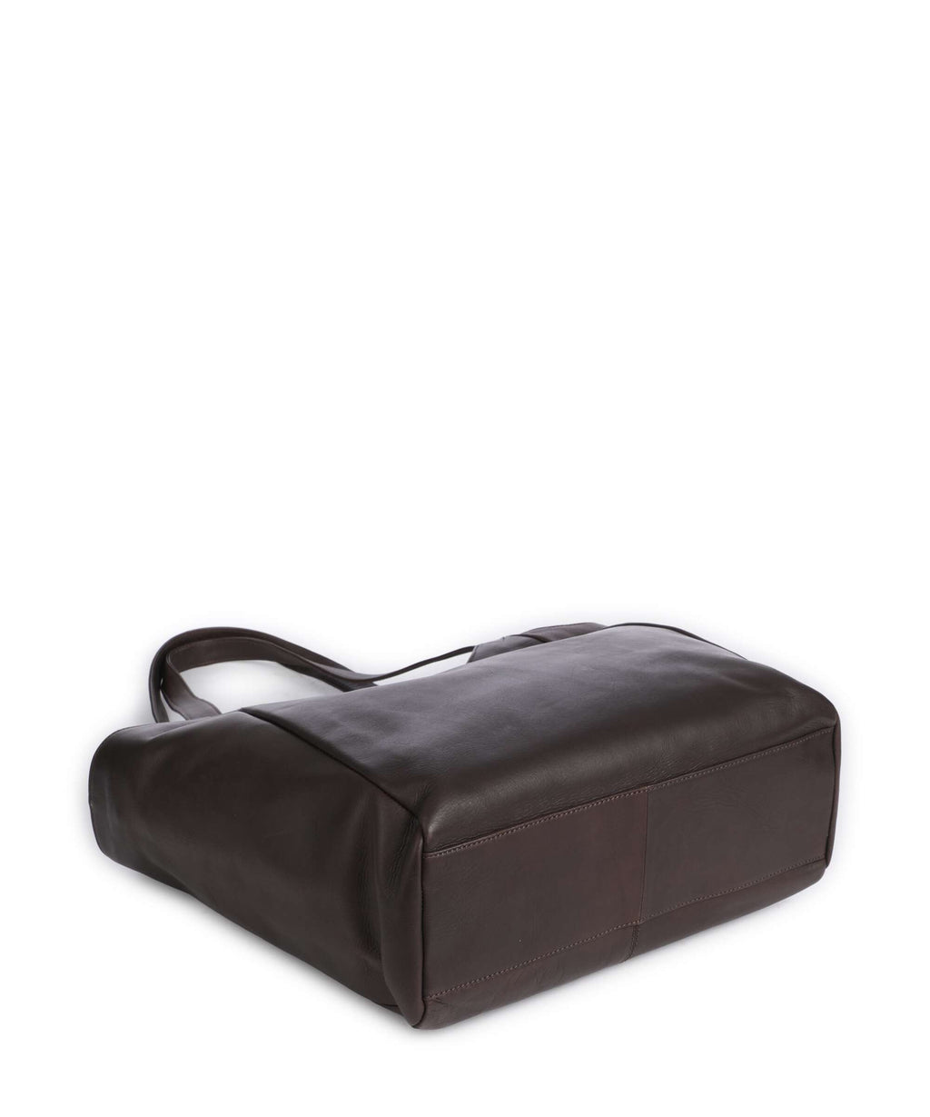 The Chesterfield Brand Wax Pull Up Cow Mireya Tote bag brown