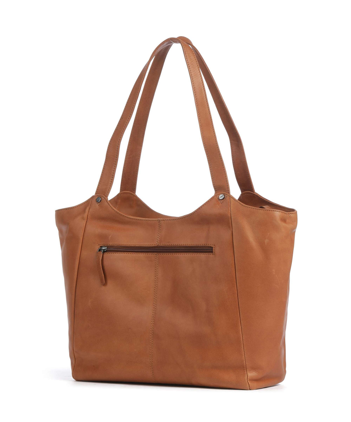 The Chesterfield Brand Wax Pull Up Cow Mireya Tote bag cognac