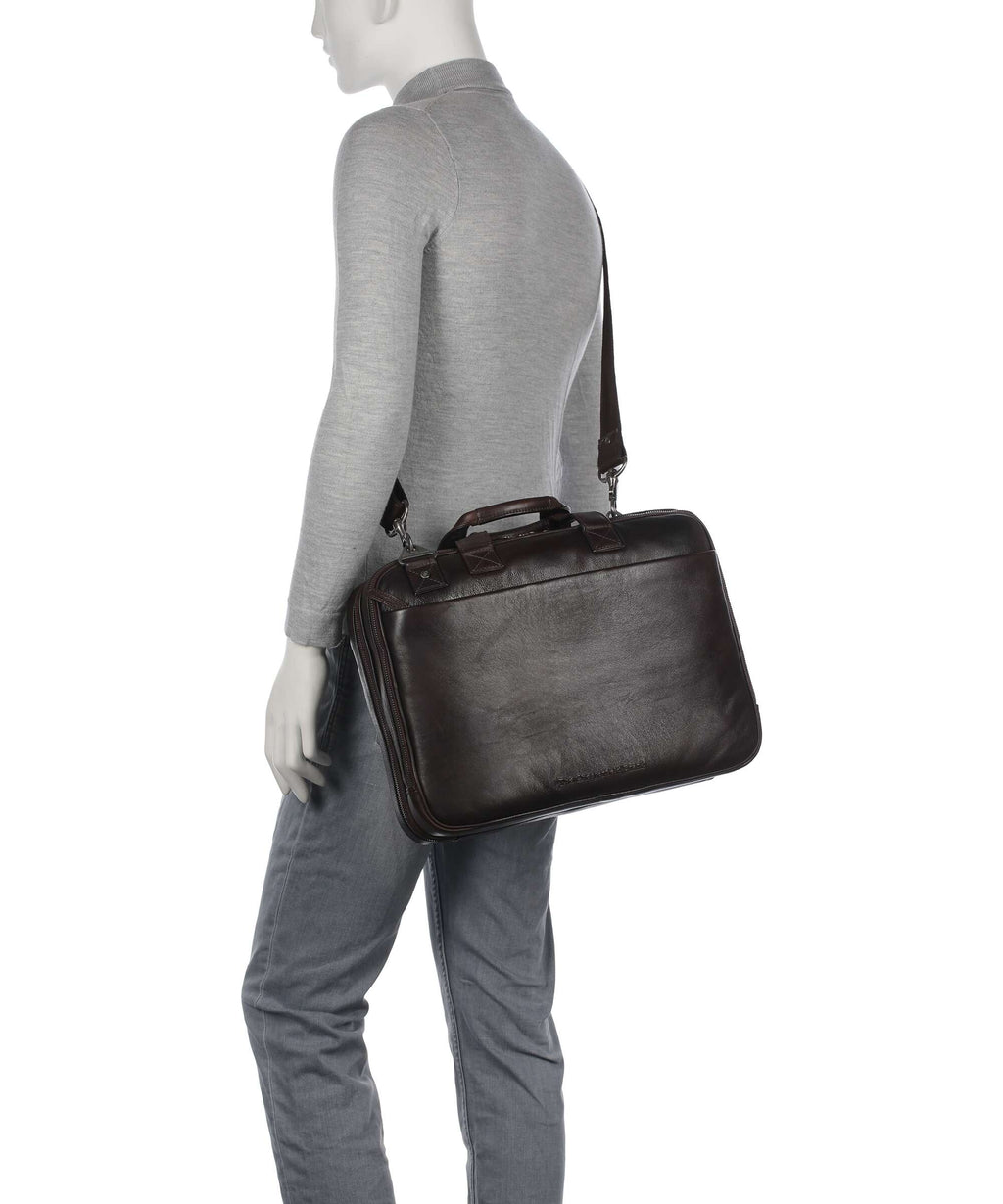 The Chesterfield Brand Sienna Venturo Briefcase brown
