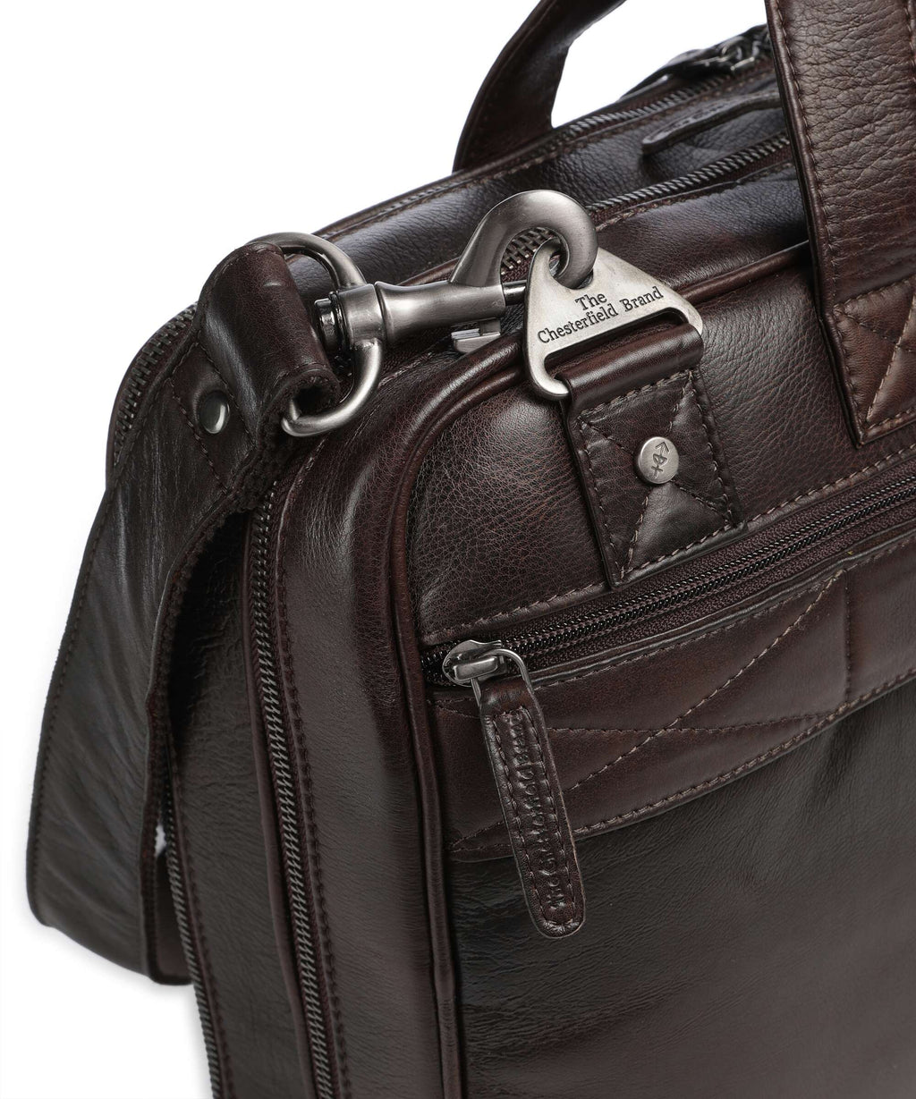 The Chesterfield Brand Sienna Venturo Briefcase brown