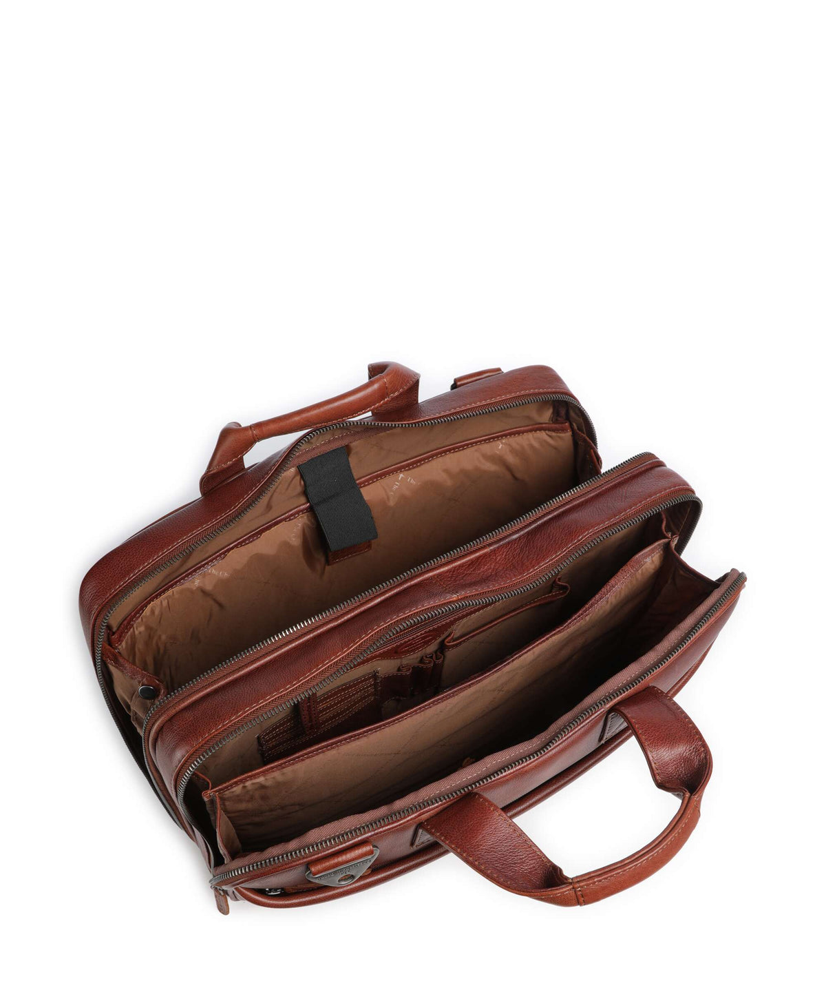 The Chesterfield Brand Sienna Venturo Briefcase cognac