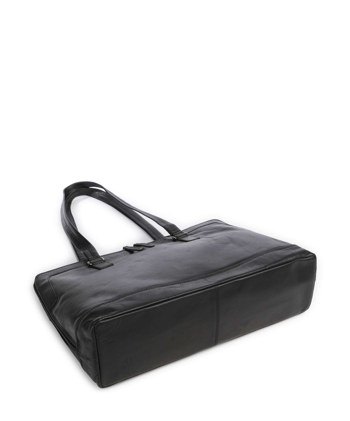The Chesterfield Brand Wax Pull Up Cow Isara Tote bag black