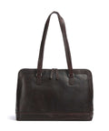 The Chesterfield Brand Wax Pull Up Cow Isara Tote bag brown