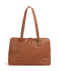 The Chesterfield Brand Wax Pull Up Cow Isara Tote bag cognac
