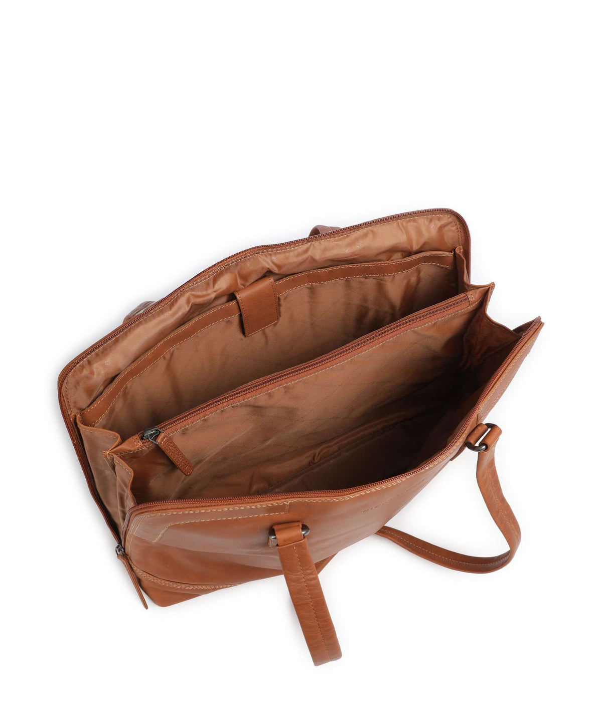 The Chesterfield Brand Wax Pull Up Cow Isara Tote bag cognac
