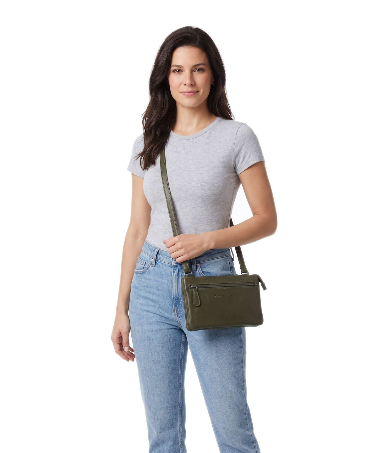 The Chesterfield Brand Serene Brisa Crossbody bag olive green