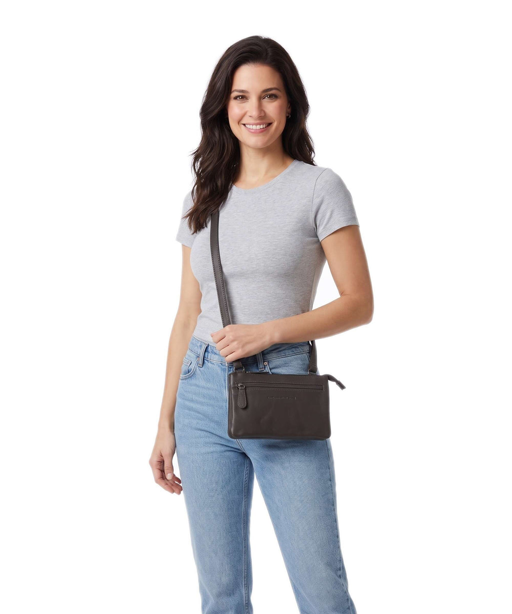 The Chesterfield Brand Serene Brisa Crossbody bag clay grey
