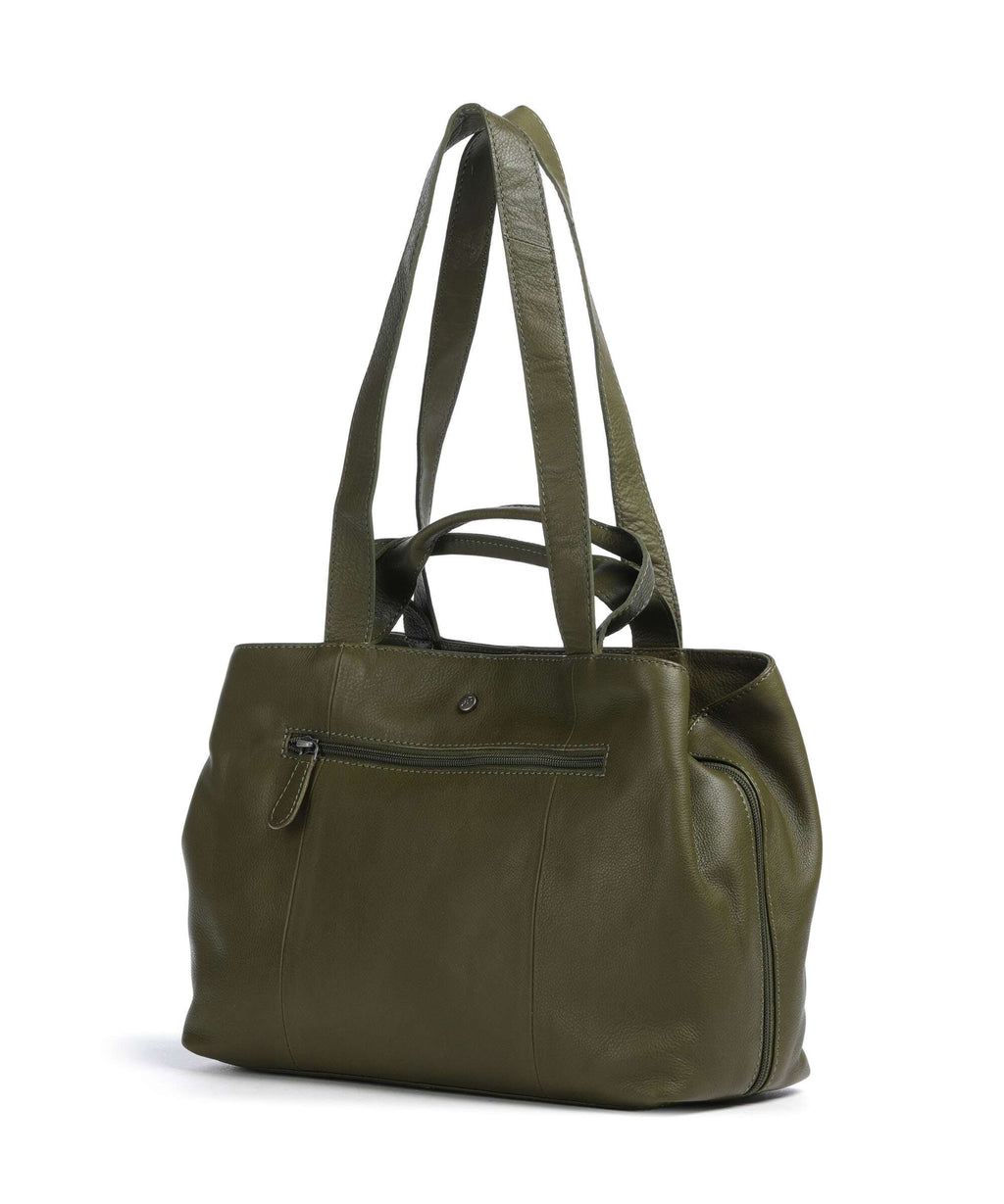 The Chesterfield Brand Serene Nerissa Tote bag olive green