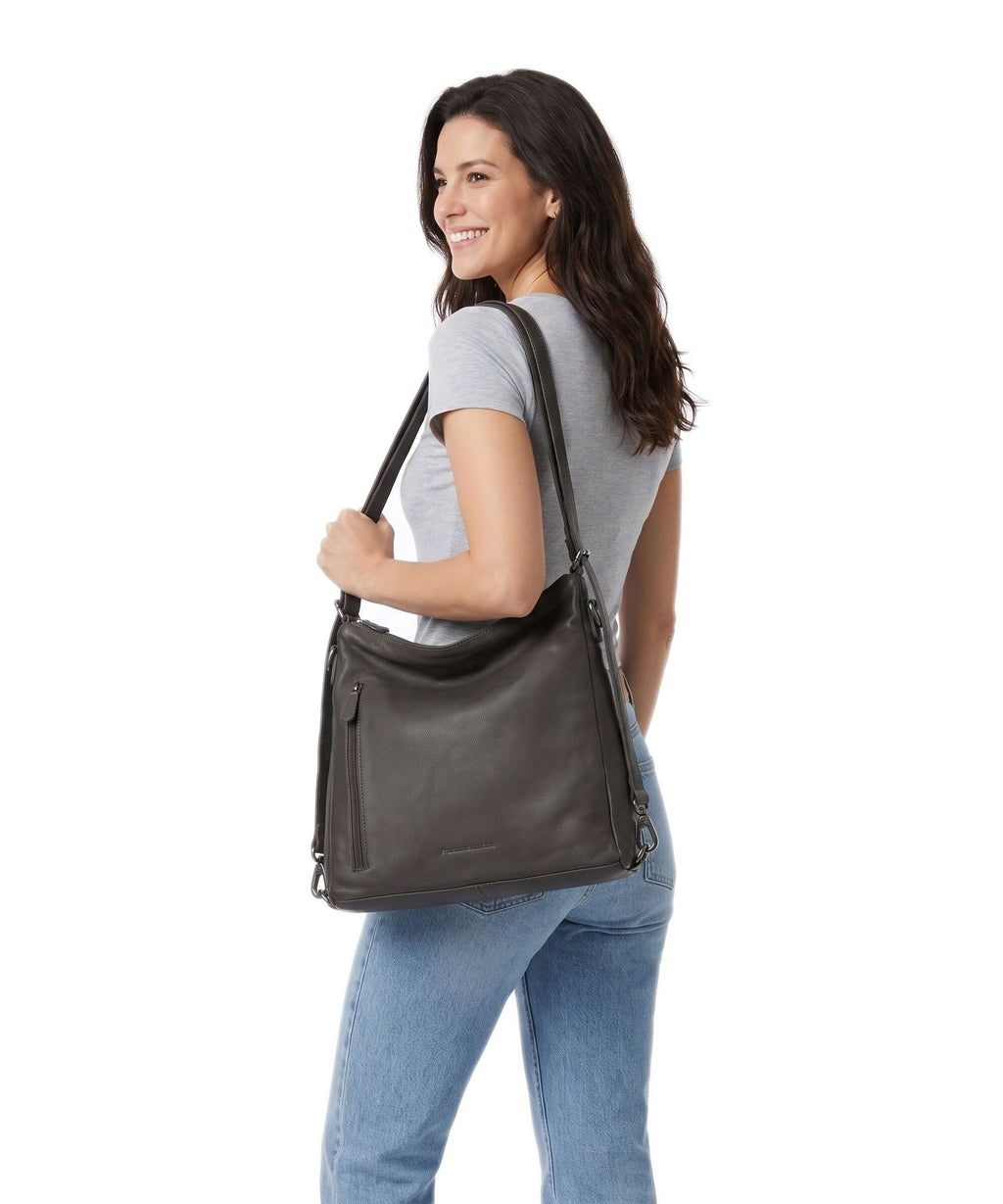 The Chesterfield Brand Serene Azura Backpack bag clay grey