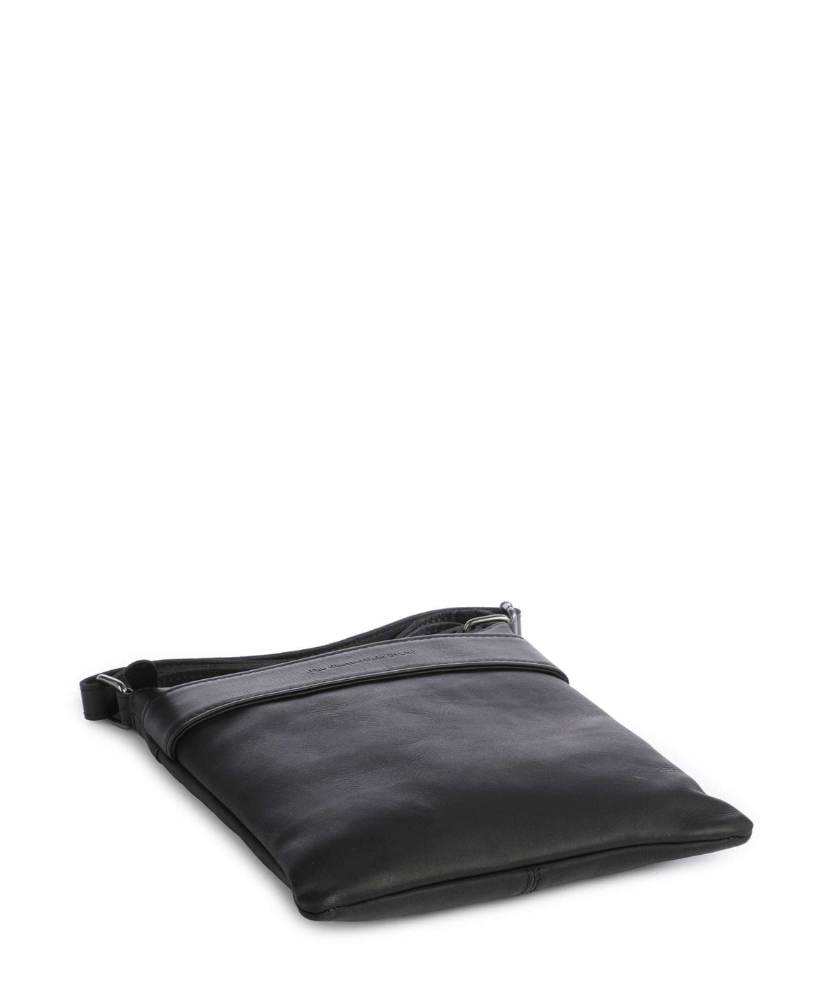 The Chesterfield Brand Wax Pull Up Cow Trenton Crossbody bag black