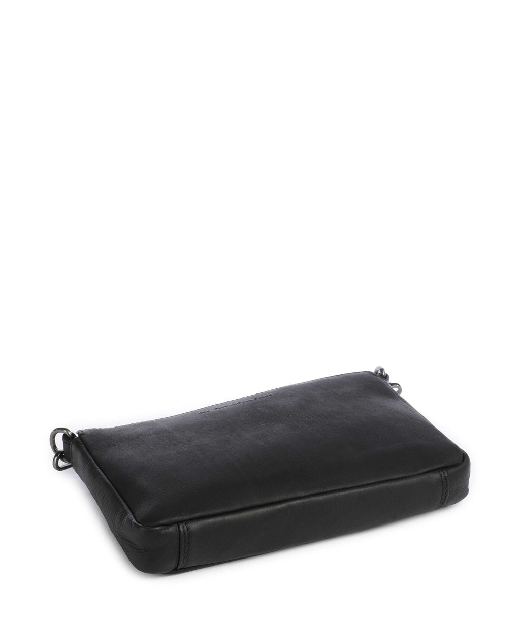 The Chesterfield Brand Wax Pull Up Cow Orinoco Shoulder bag black
