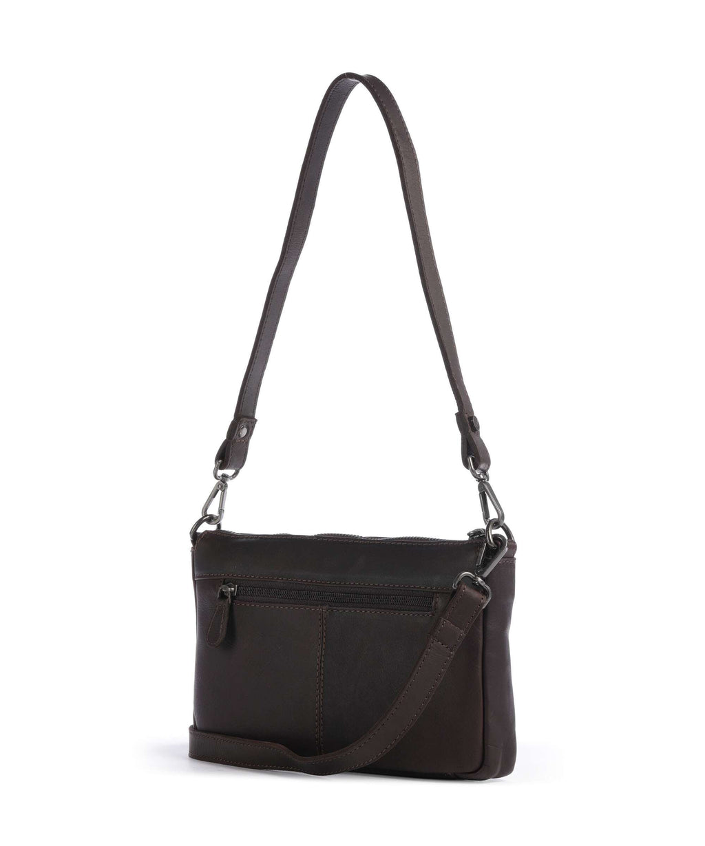 The Chesterfield Brand Wax Pull Up Cow Orinoco Shoulder bag brown