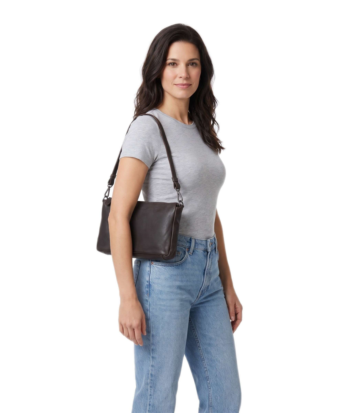 The Chesterfield Brand Wax Pull Up Cow Orinoco Shoulder bag brown