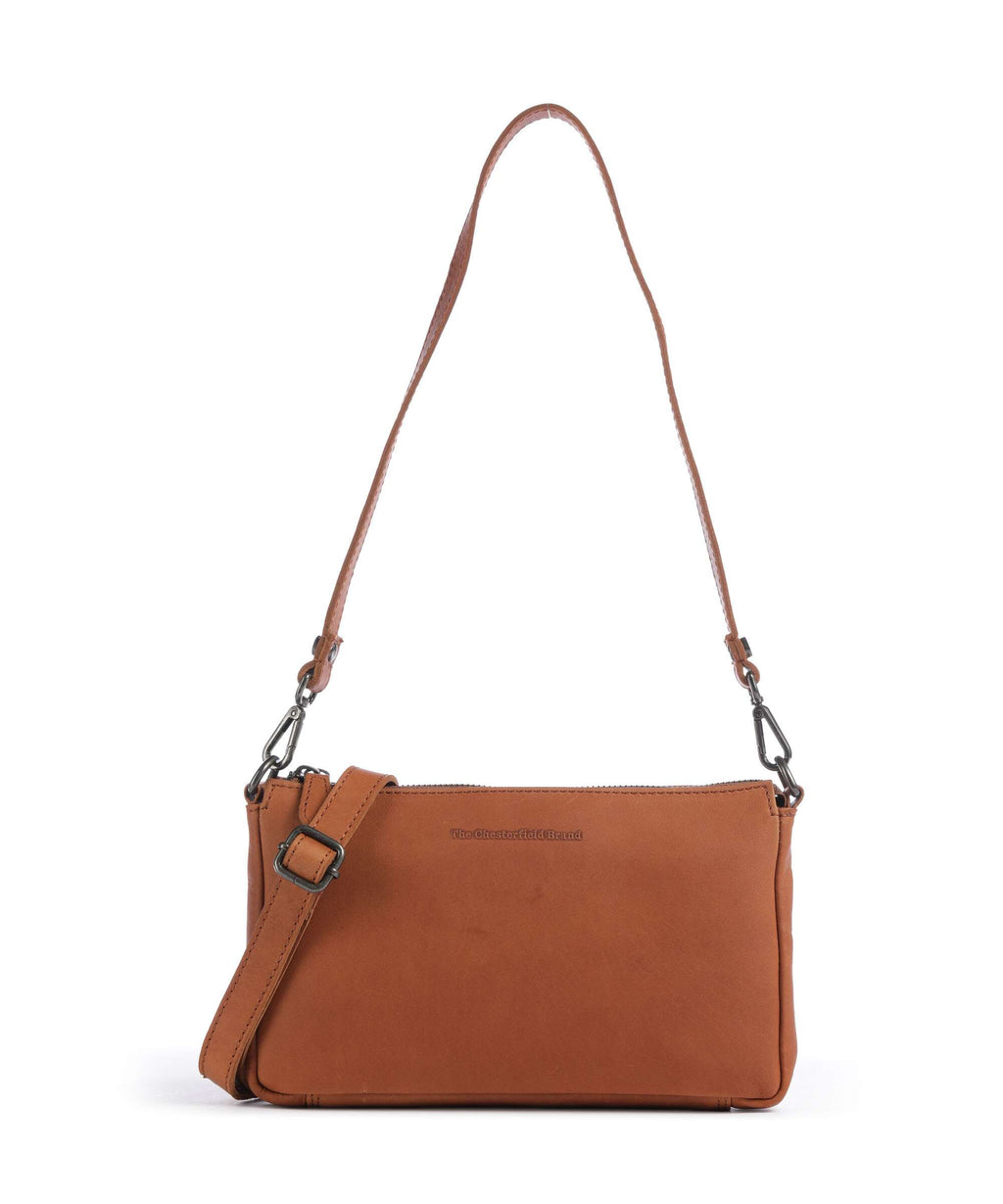 The Chesterfield Brand Wax Pull Up Cow Orinoco Shoulder bag cognac