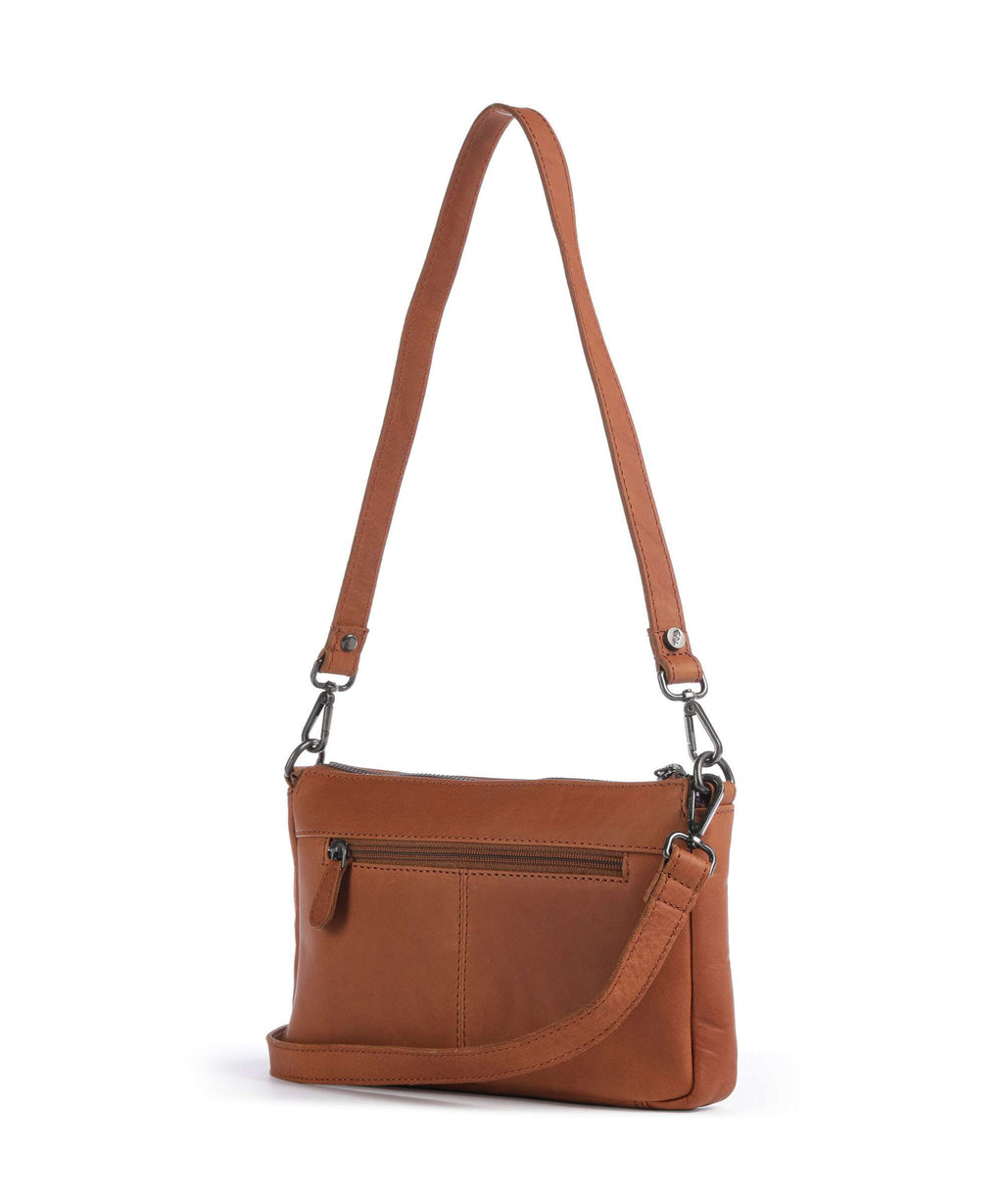 The Chesterfield Brand Wax Pull Up Cow Orinoco Shoulder bag cognac