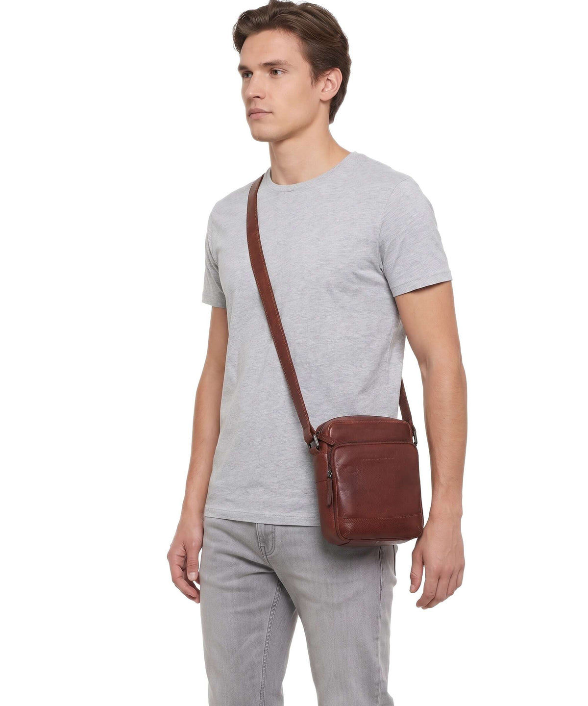 The Chesterfield Brand Sienna Valtorio Crossbody bag cognac