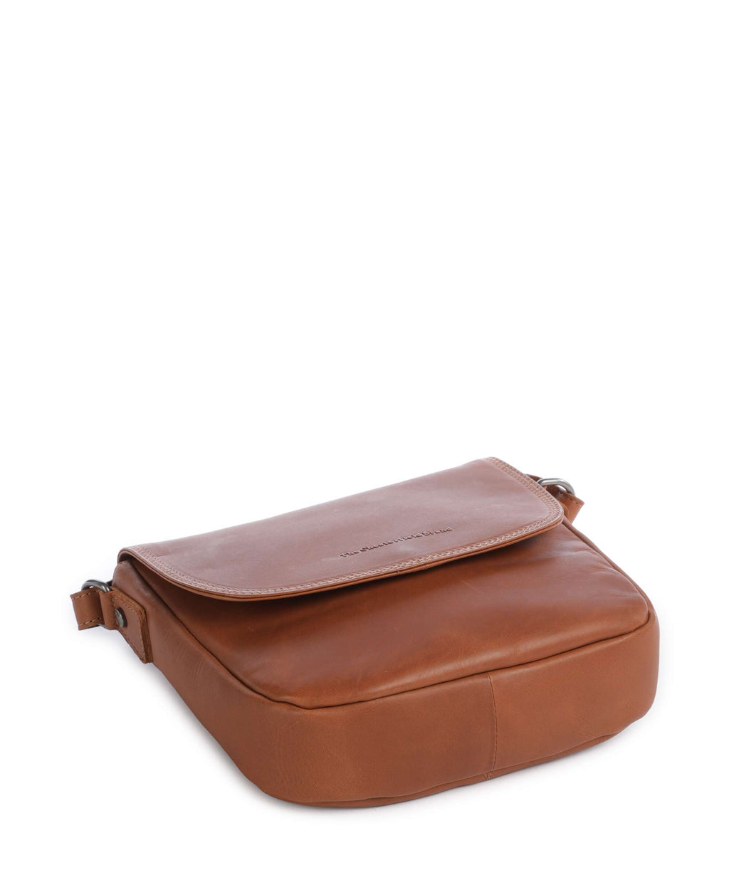 The Chesterfield Brand Wax Pull Up Cow Vayana Crossbody bag cognac