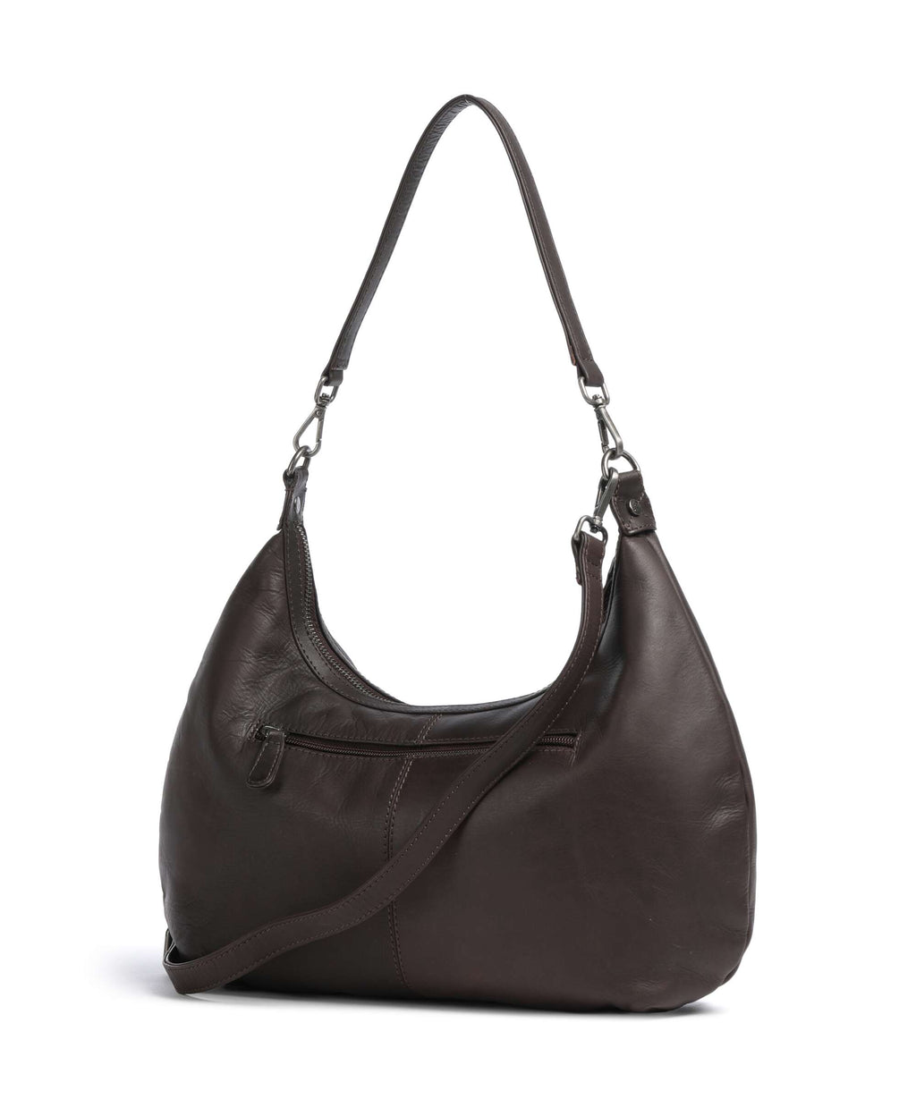 The Chesterfield Brand Wax Pull Up Cow Fierra Hobo bag brown