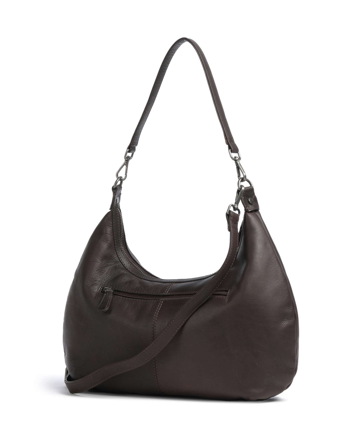 The Chesterfield Brand Wax Pull Up Cow Fierra Hobo bag brown