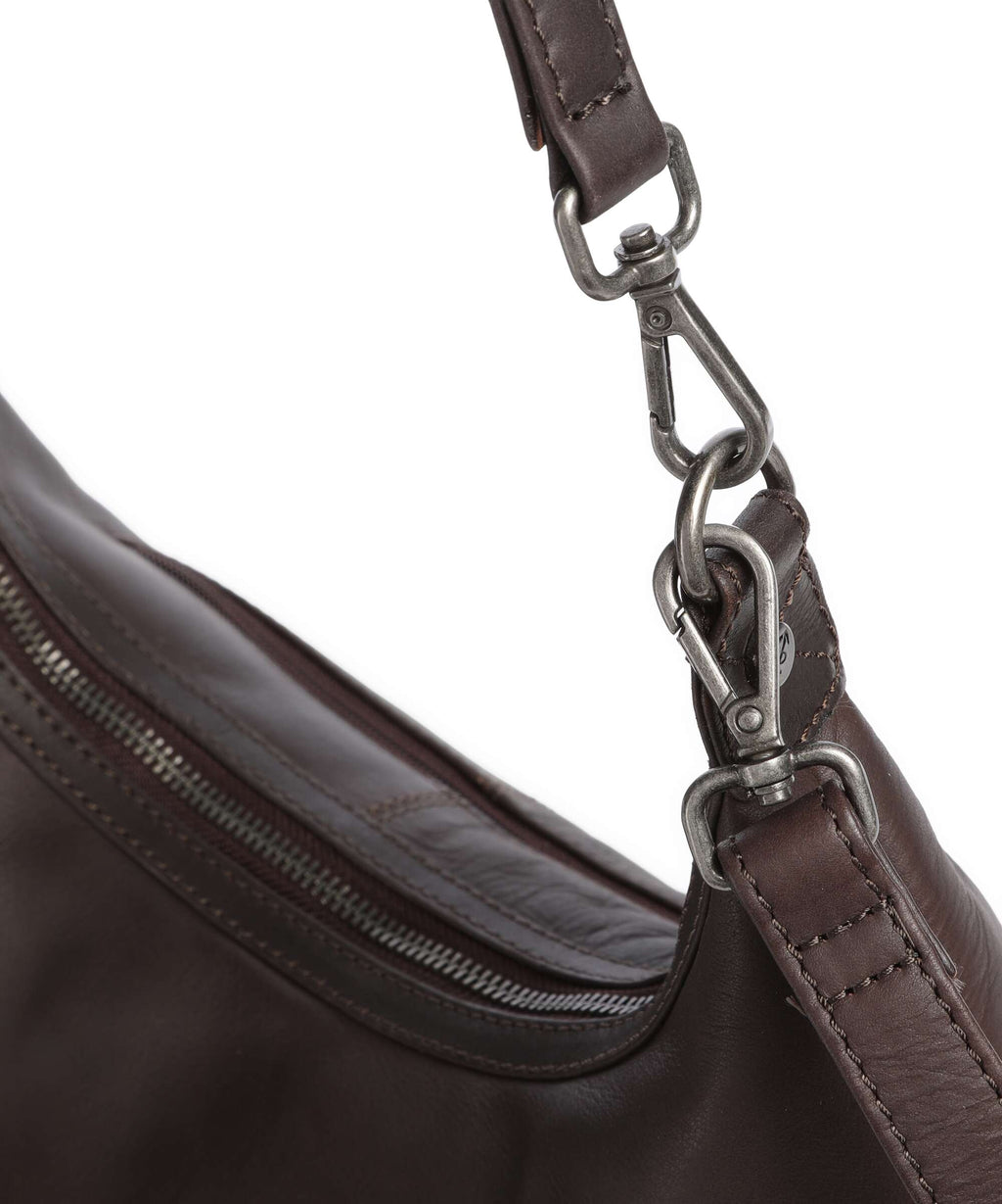 The Chesterfield Brand Wax Pull Up Cow Fierra Hobo bag brown