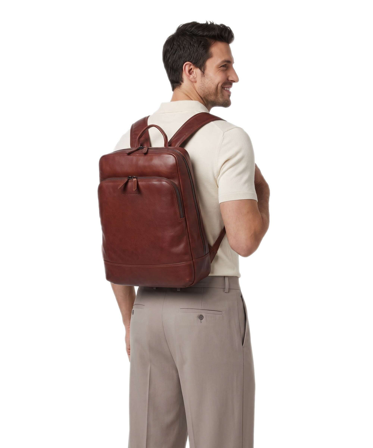 The Chesterfield Brand Sienna Marvello Backpack cognac