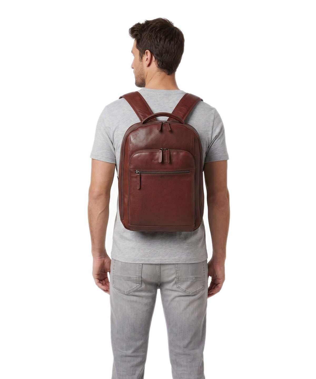The Chesterfield Brand Sienna Serenzo Backpack cognac