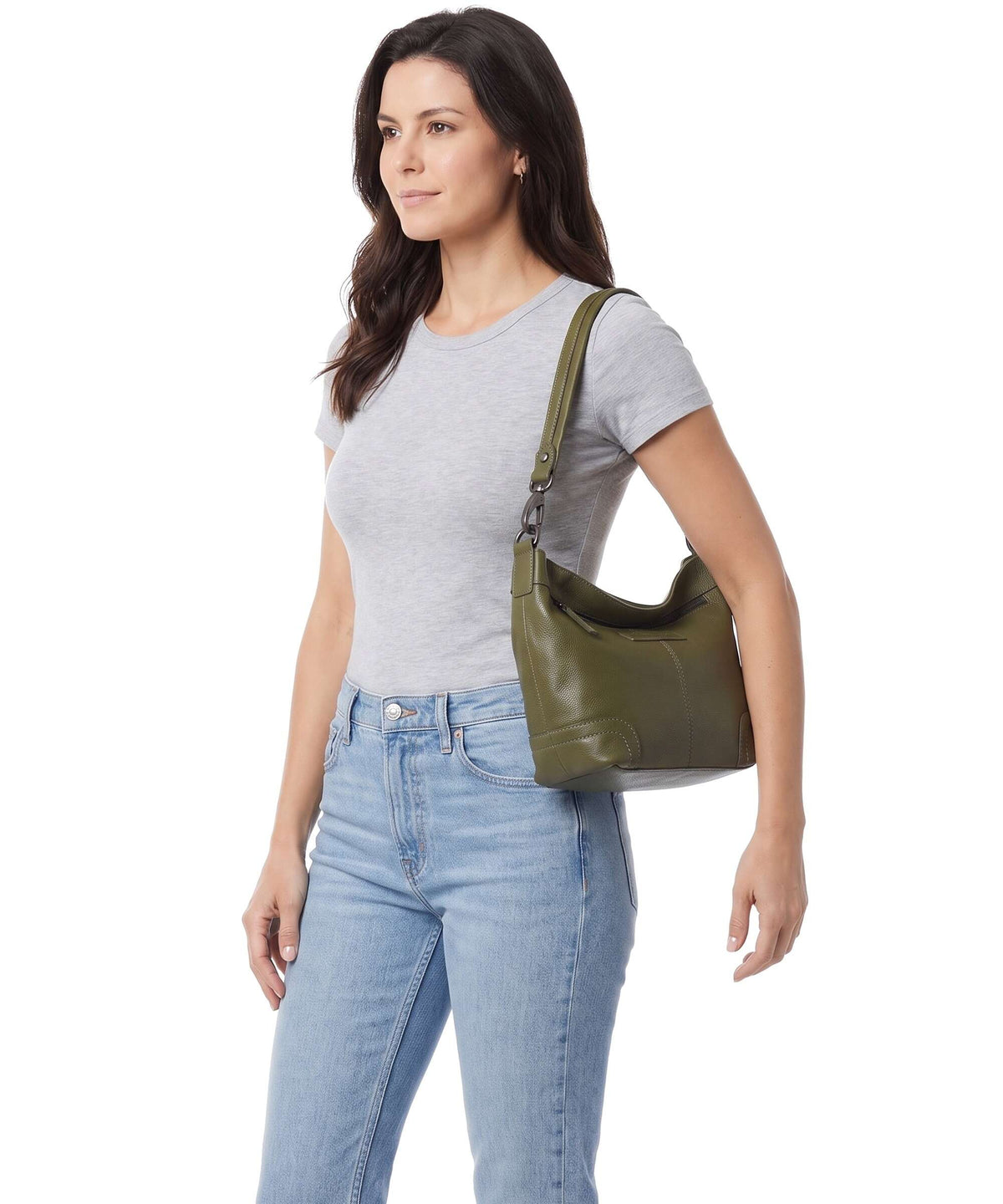 The Chesterfield Brand Serene Zarita Shoulder bag olive green