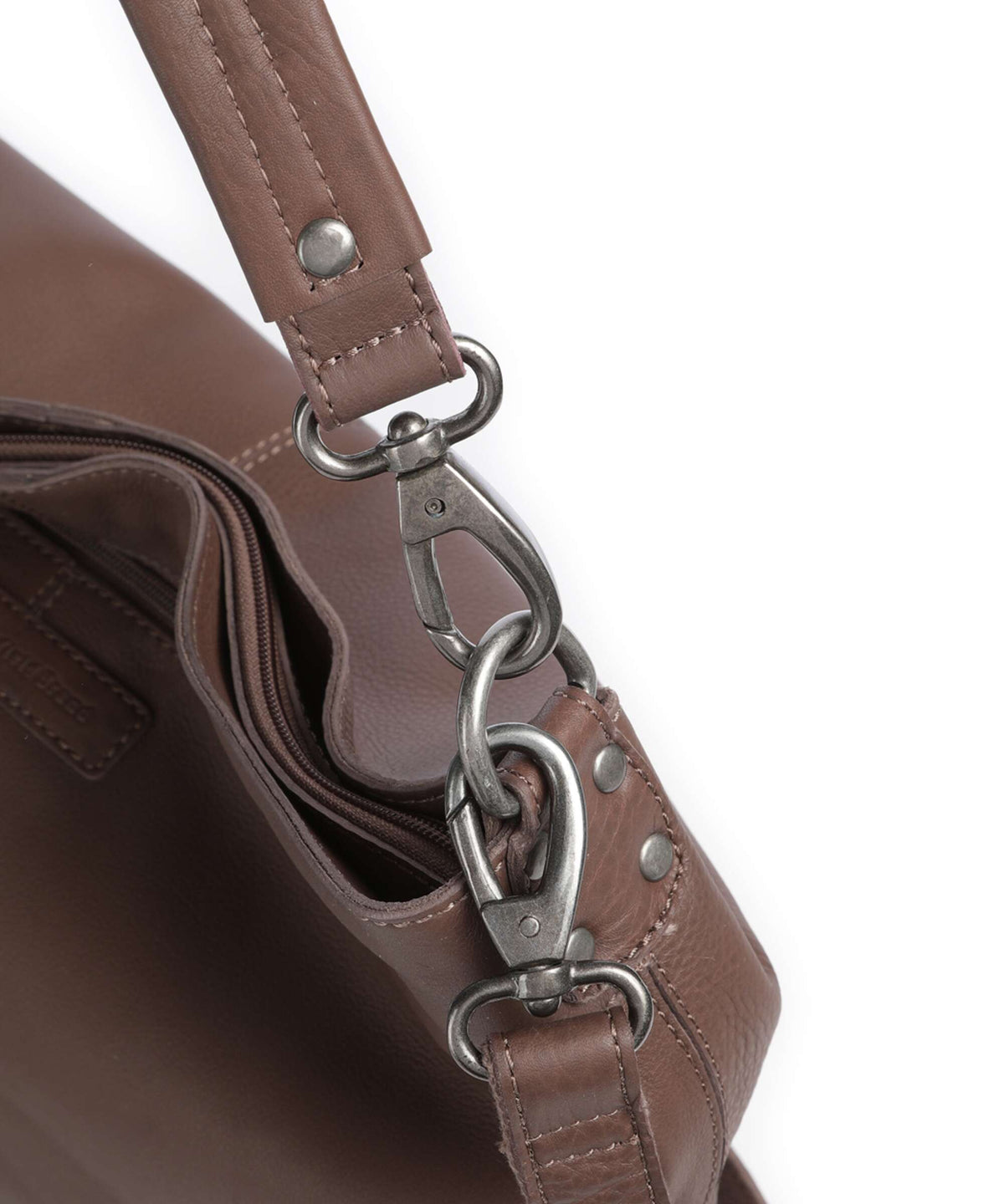 The Chesterfield Brand Serene Astero Hobo bag dark taupe