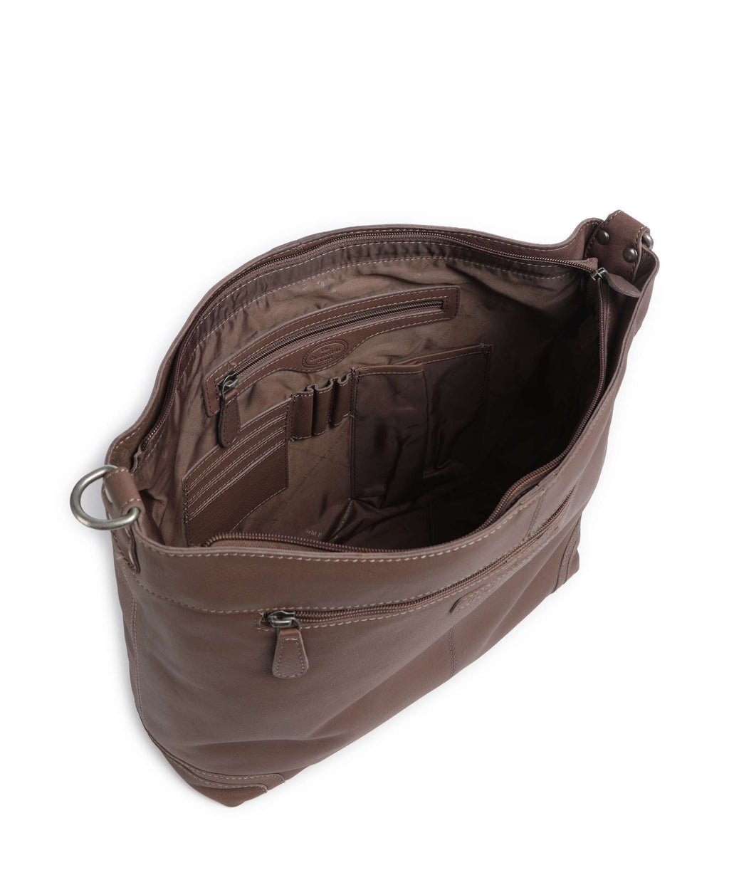 The Chesterfield Brand Serene Astero Hobo bag dark taupe