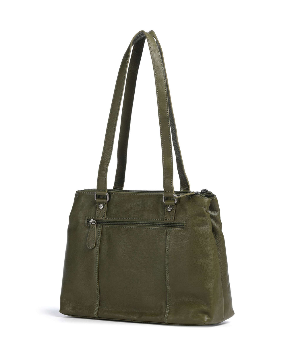 The Chesterfield Brand Serene Marvos Tote bag olive green
