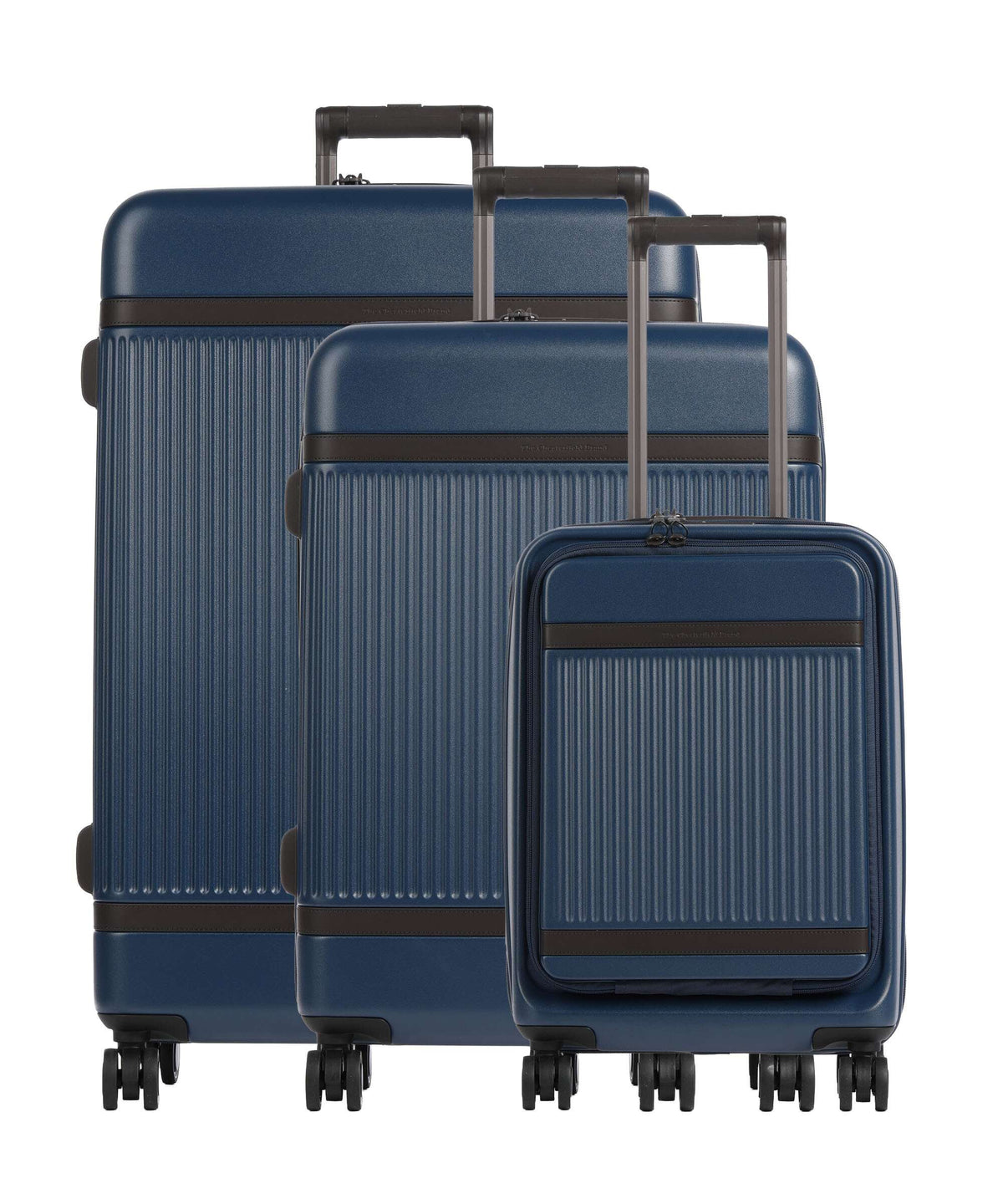 The Chesterfield Brand Zuna Suitcase set (4 wheels) nordic navy