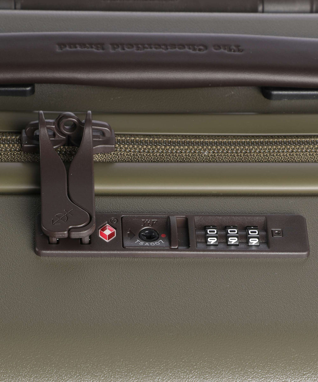 The Chesterfield Brand Zuna Suitcase set (4 wheels) shadow olive