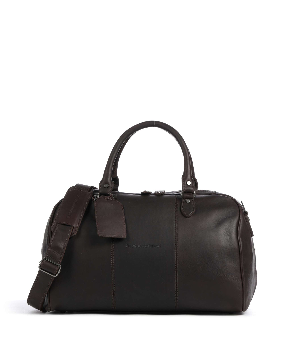 The Chesterfield Brand Wax Pull Up Cow Liam II Weekend bag brown